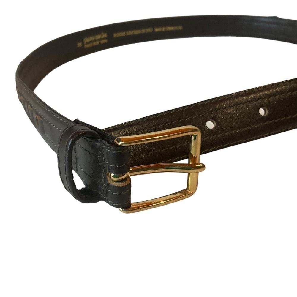 Pierre Cardin Leather Belt Size 30